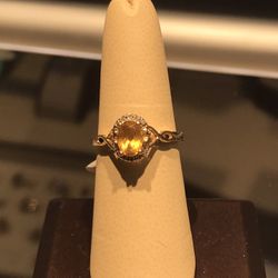 citrine ring