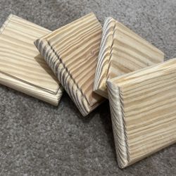 Handcrafted Wood Coasters