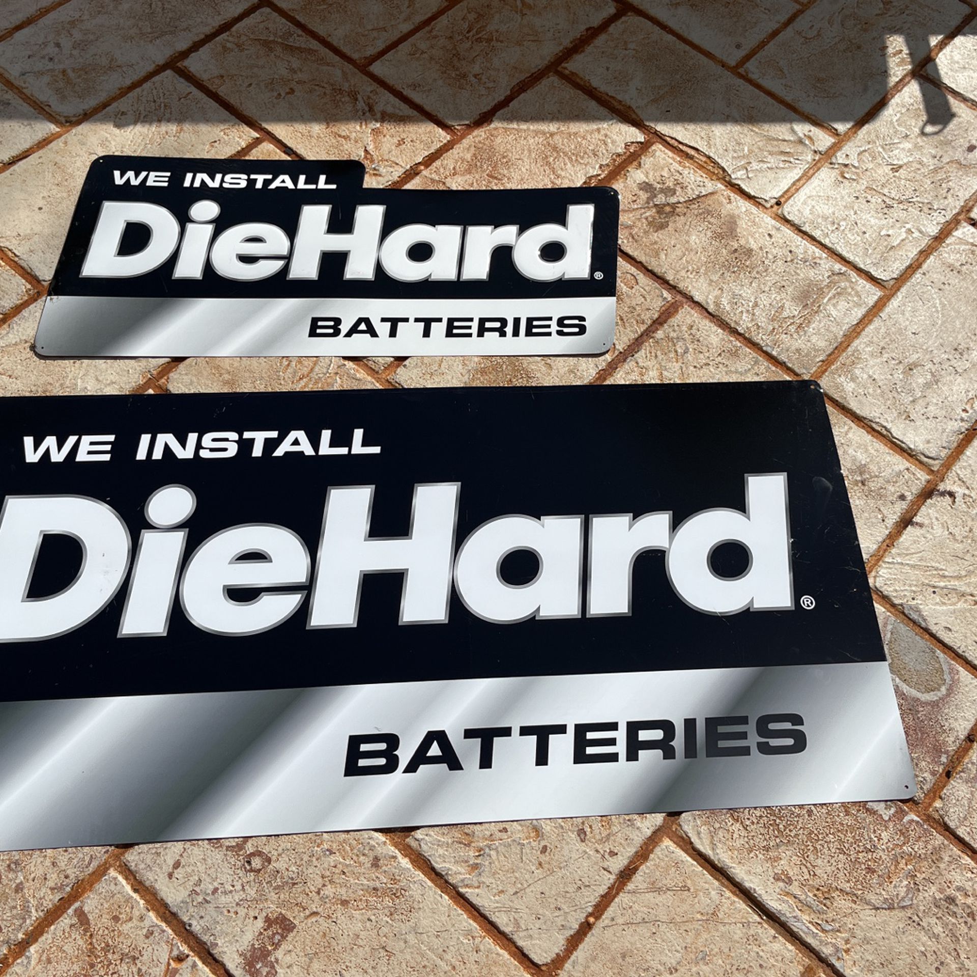 Die Hard Batteries Metal Signs