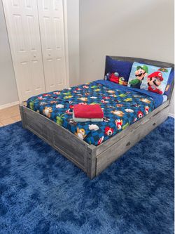 Captain's Bed with Storage Drawers Full size