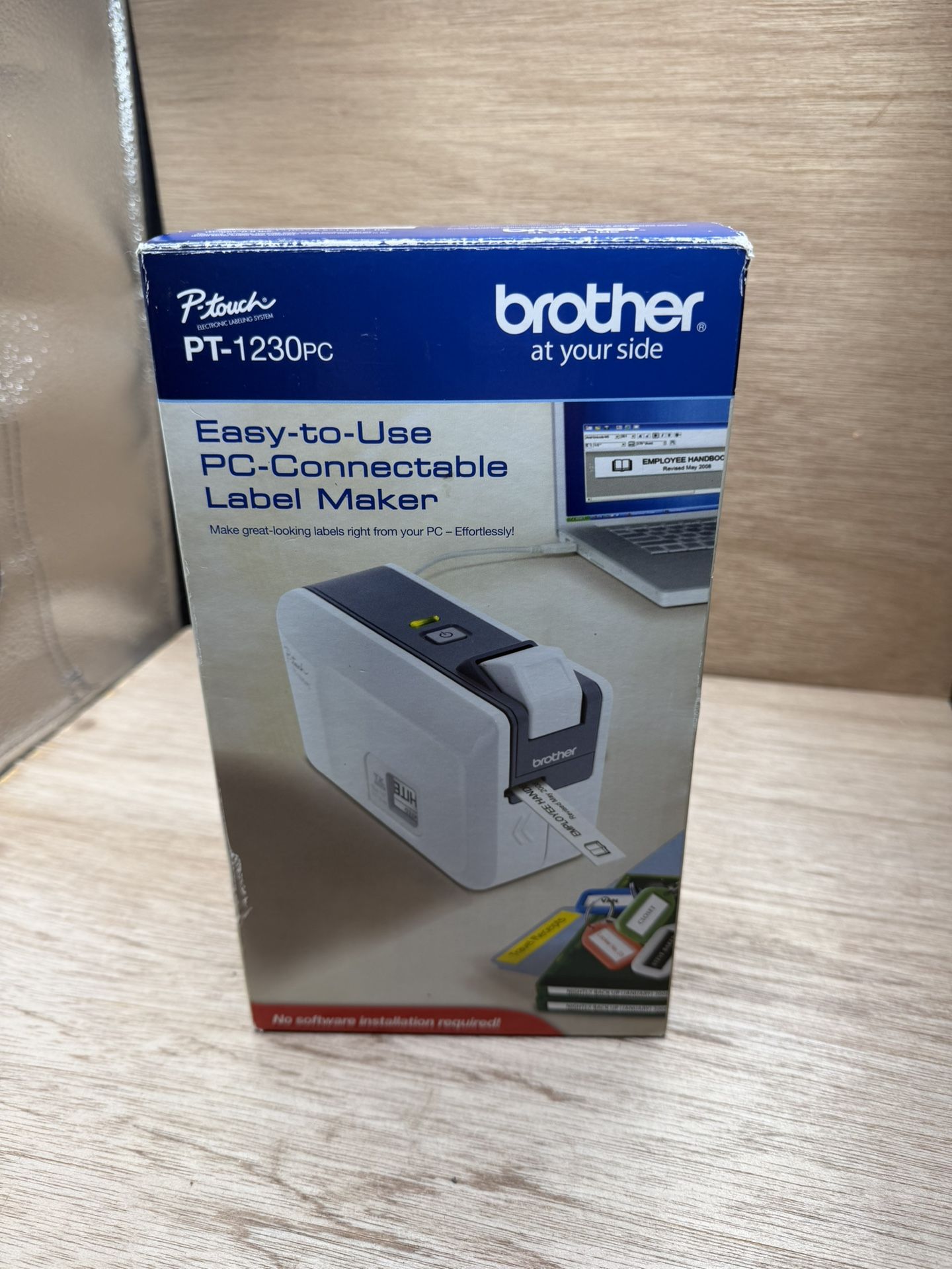 Brother PT-1230PC Label Maker Thermal Printer Genuine P-Touch NEW open box