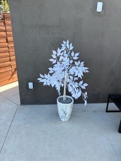 White tree