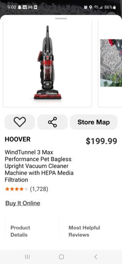 Hoover Pet Performance Vacuum 