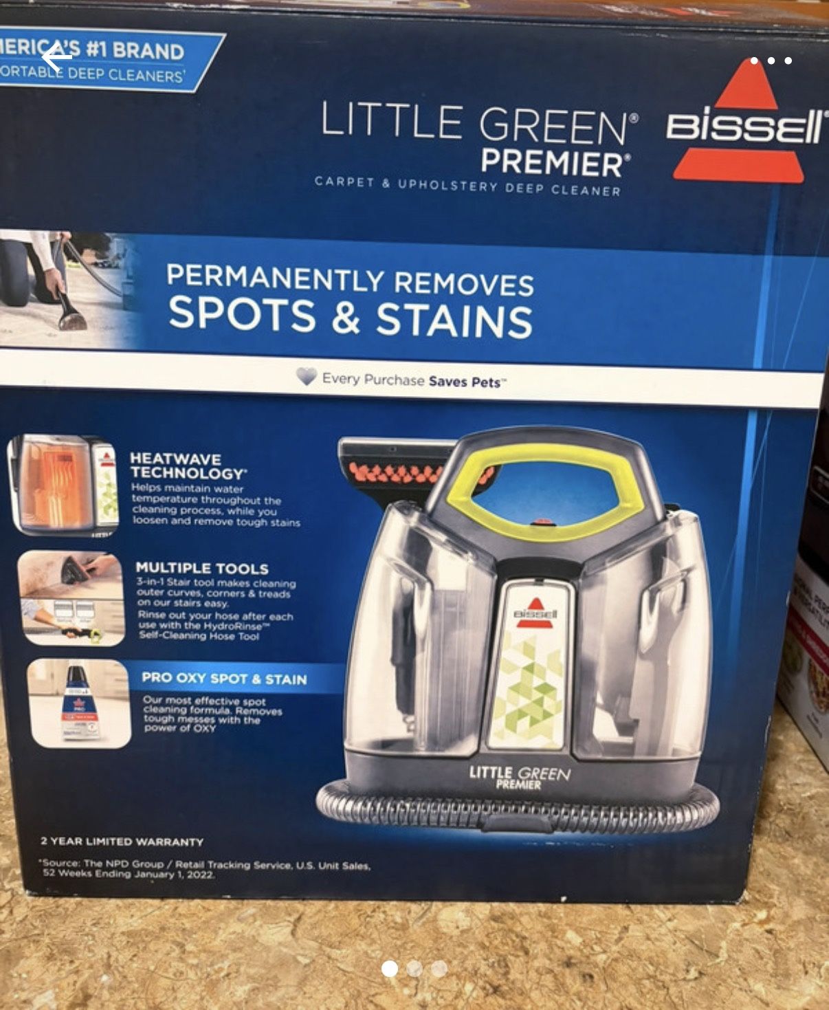 Bissell Little Green Premier – Brand New!