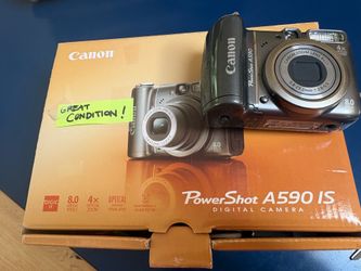 Canon PowerShot A590 IS Digital Camera