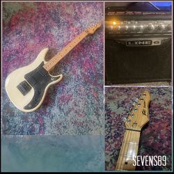 1985 🇺🇸 Peavey Predator Electric Guitar Bundle 