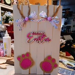 Cute Easter Sign,  1ft. Tall