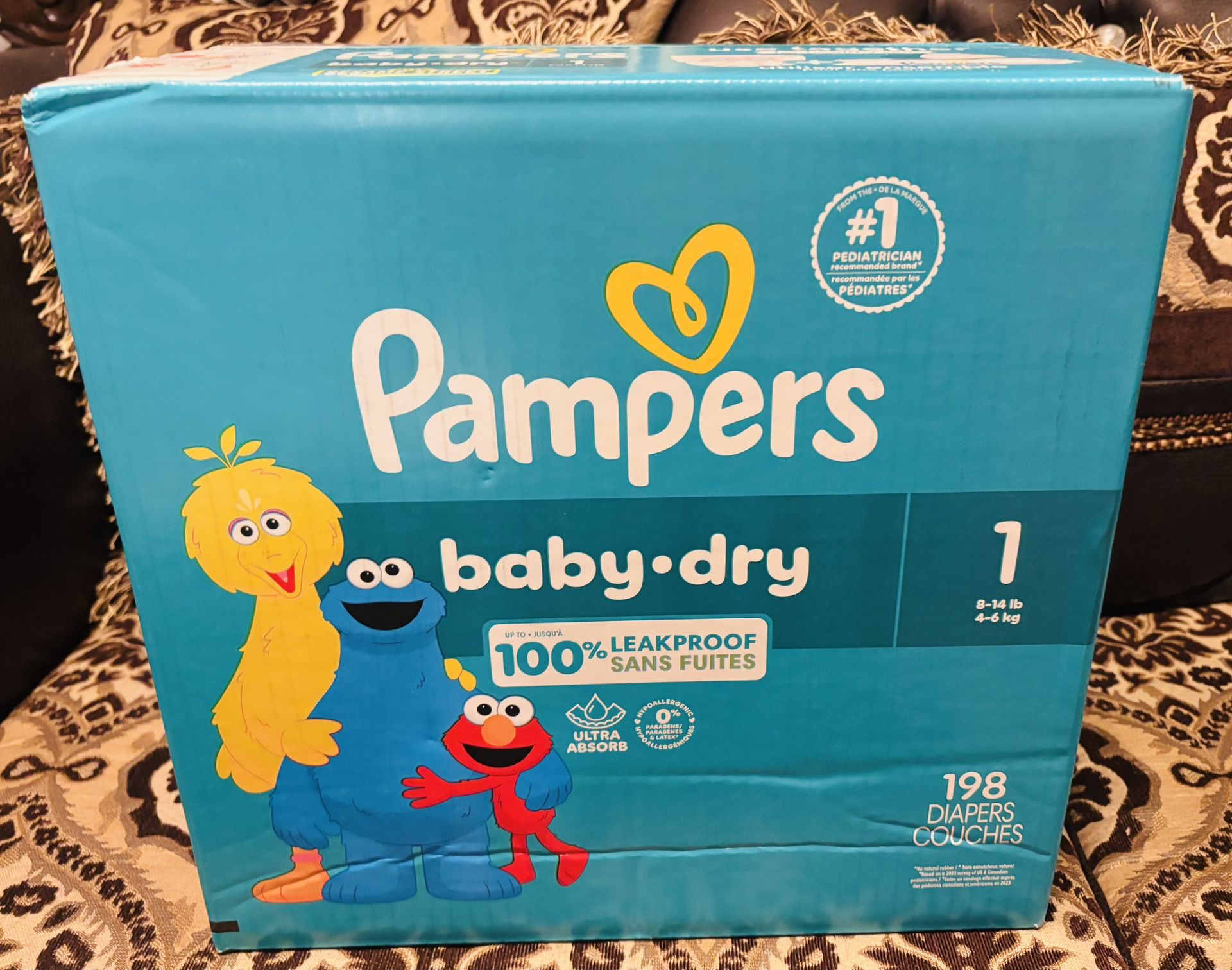 New Pampers Baby Dry Size 1