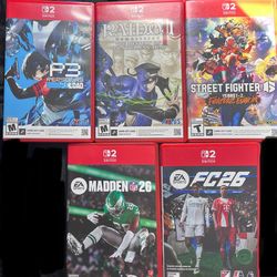 Nintendo switch 2 video games