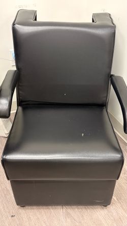 Salon dryer chair