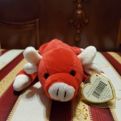 Snort ~ Ty 1995 Rare and Retired Beanie Baby 