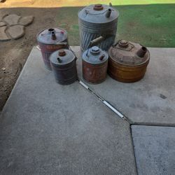 Vintage Gas Cans