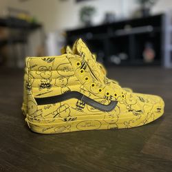 Vans (Charlie Brown Edition) Size 10…only $50!!