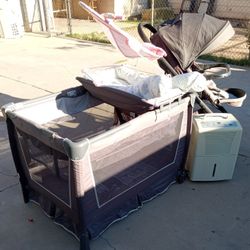 Baby Pin ,Stroller,Booster Seat, Humidifier And Baby Bouncer