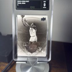 2009 UD Jordan Legacy Michael Jordan Graded 9 