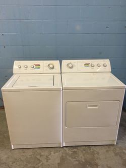 Super Capacity Whirlpool Washer Dryer
