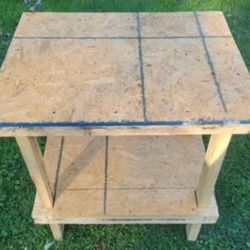 Work Table made from OSB Board