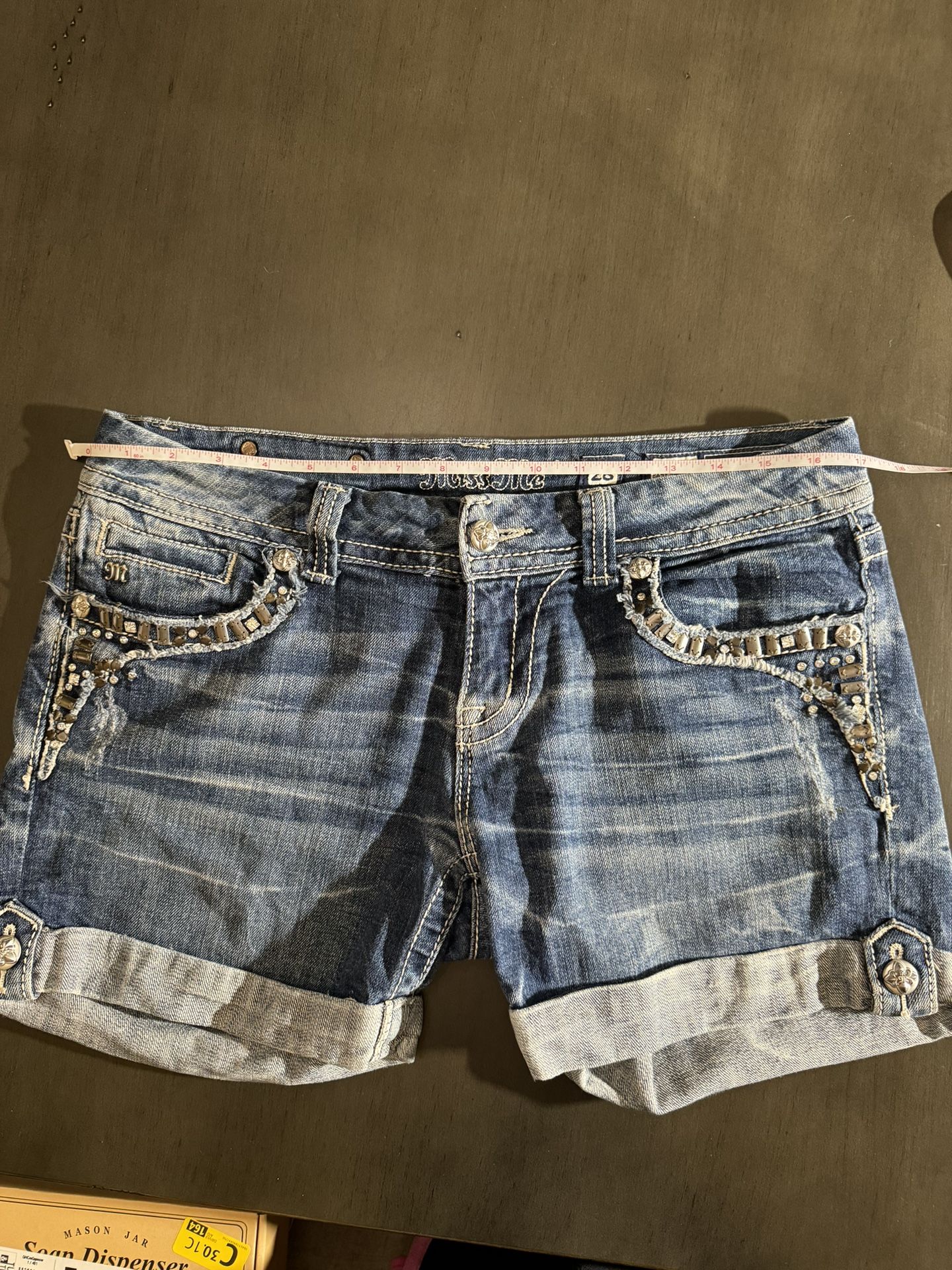 Miss Me Women’s Denim 28 Shorts 