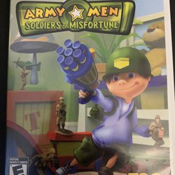 ARMY MEN Soliders If Misfortune  (Nintendo Wii + Wii U)