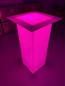 LED Hi-boy tables