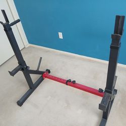 Multifunctional Adjustable Bench Press and Squat Rack