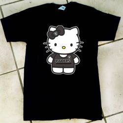 Hello kitty las Vegas Raiders Tshirts