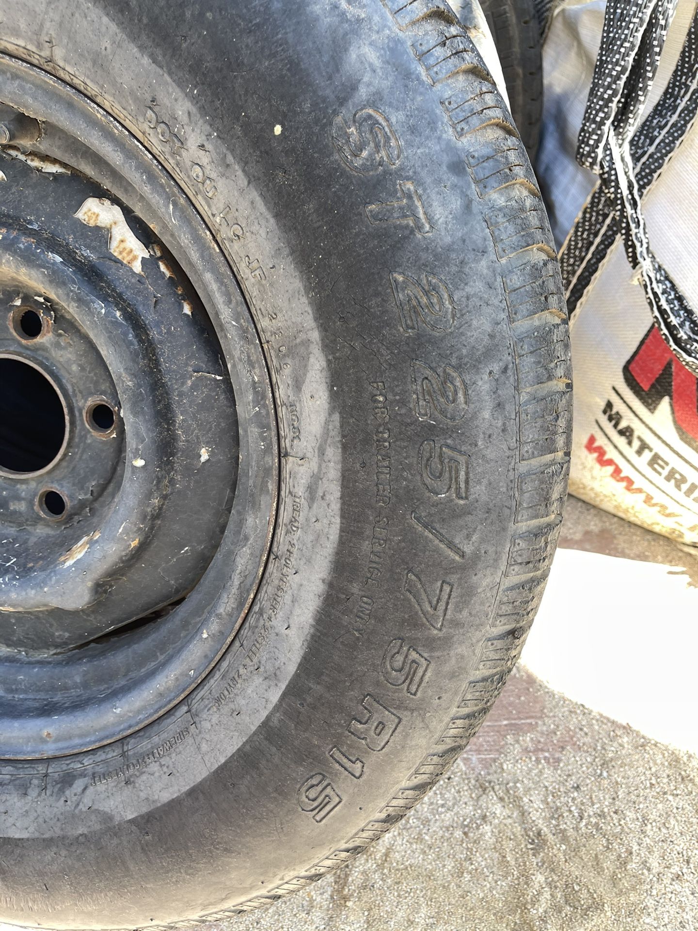 4 15” Trailers Wheels And Tires 5x5 Lug Pattern for Sale in Corona, CA