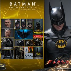 Hot Toys MMS712 Batman (Modern Suit) The Flash Movie 1/6 Figure