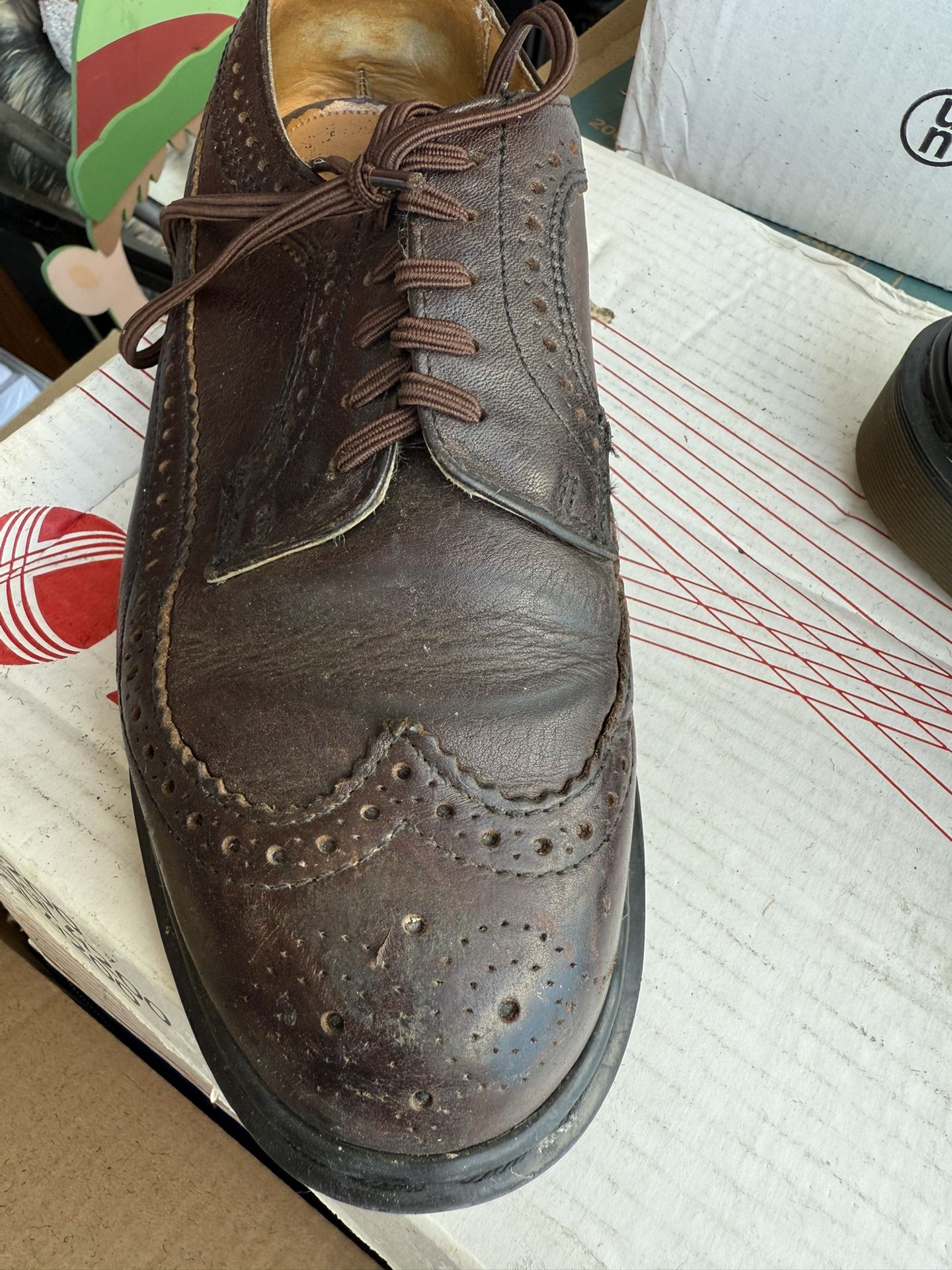 Dr. (Doc) Martens Unisex Oxford Wingtip Shoes 3989 - Selling For $80 on EBay Asking $65