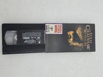Texas Chainsaw Massacre VHS 2004 Jessica Biel Horror Tested Working Former Renta