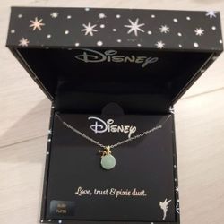 Tinkerbell Silver Plated Necklace
