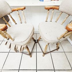 Vintage Barstool Set