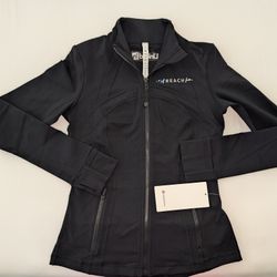 New Black Lululemon Define Jacket
