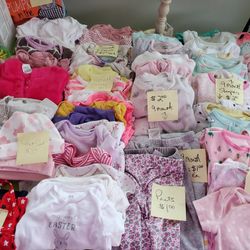 9 Month Baby Girl Clothes, See Notes