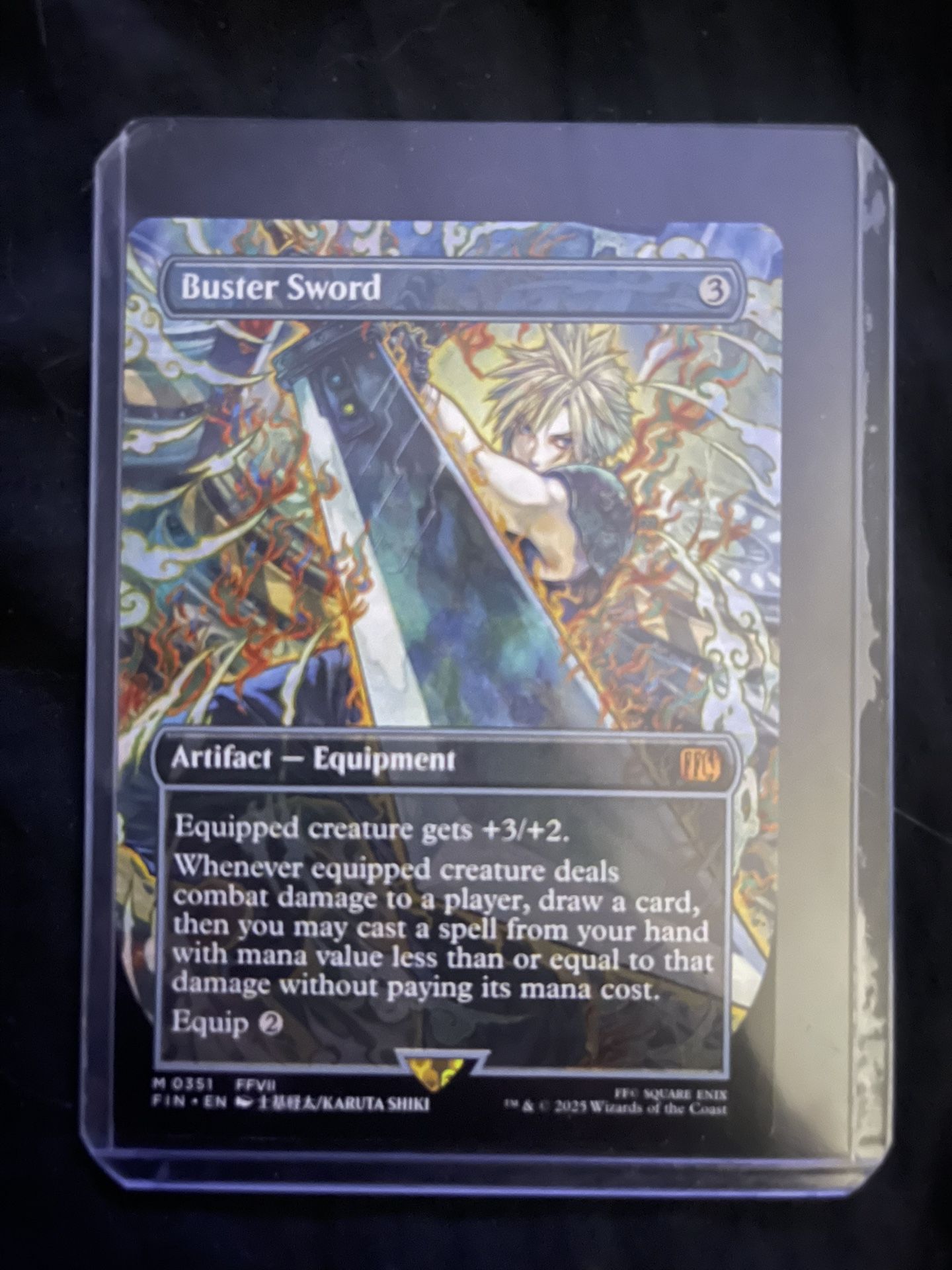 Magic The Gathering Buster Sword