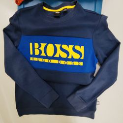 Hugo Boss Stretch Nylon Crewneck Sweatshirt 