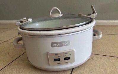 Crock-Pot 7-Quart Cook & Carry Programmable Slow Cooker