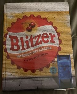 Blitzer Introductory Algebra