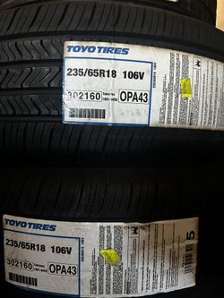 235 65 18 Toyo
