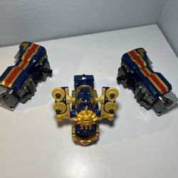 Power Rangers Mystic Force Solar Streak Zords