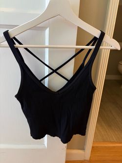 Vuori cropped tank top size small