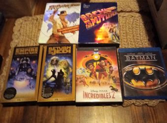 COLLECTIBLE VHS, DVD'S