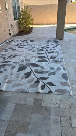 Large 9x12 area rug.