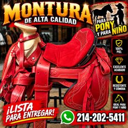 Pony saddle// montura para pony