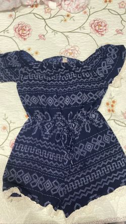 Kate Dark Blue With Design 