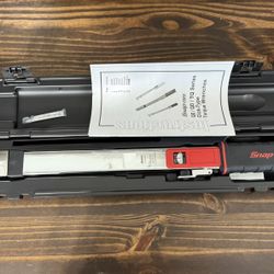 Snap-on 1/2" Drive TQ Series Flex-Head Torque Wrench (40-250 ft-lb) (Red)
