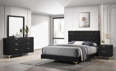 Bed Queen Frame With Nightstand And Dresser