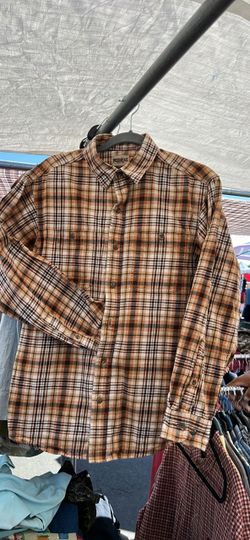 RedHead Plaid Flannel Button-Up Shirt