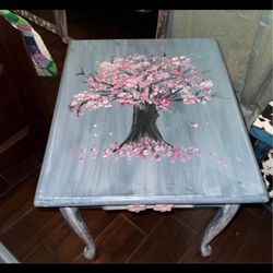 Upcycled Side/accent Table 