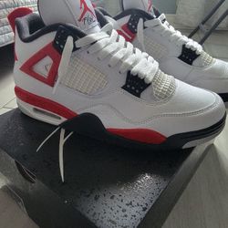 Jordan 4 Red Cement Men's Size 10 